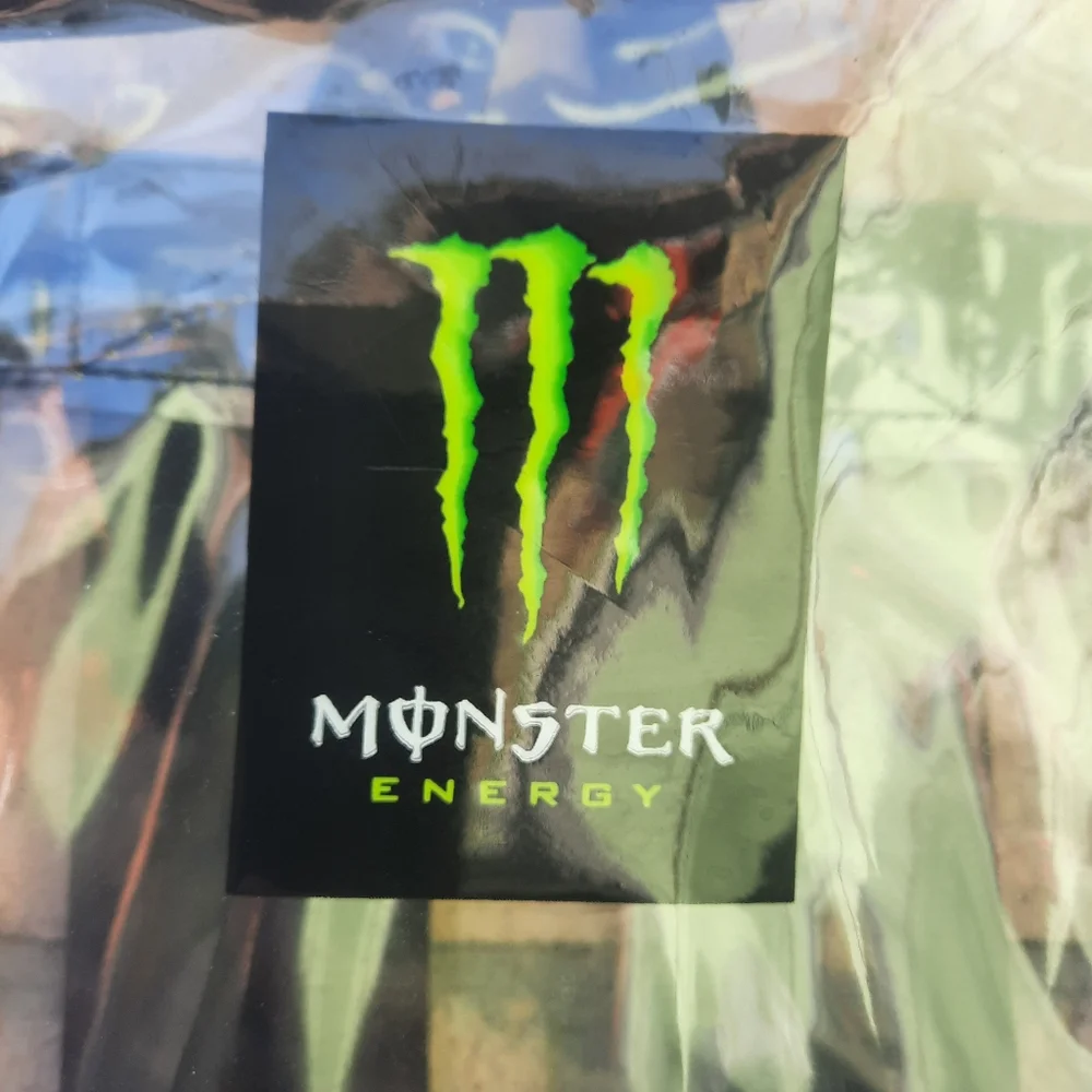Monster Energy Drink Clear Transparent Backpack Stadium Approved Unisex 11 x 17 - Picture 2 of 6
